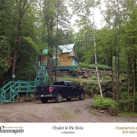Villa Chalets De La Riviere Sacacomie Saint-Alexis-des-Monts Exterior foto