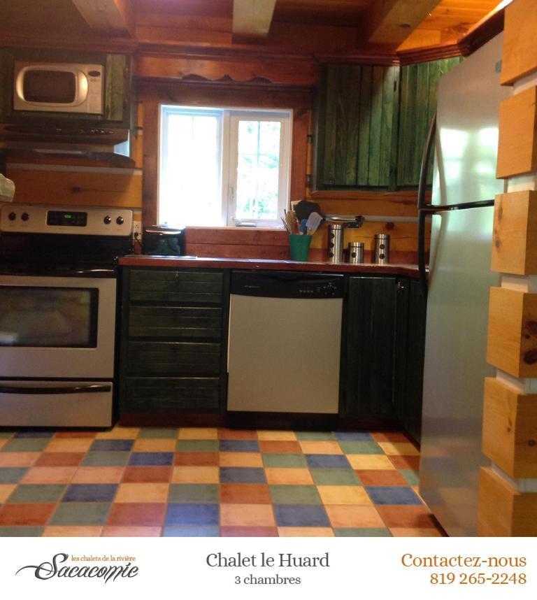 Villa Chalets De La Riviere Sacacomie Saint-Alexis-des-Monts Exterior foto