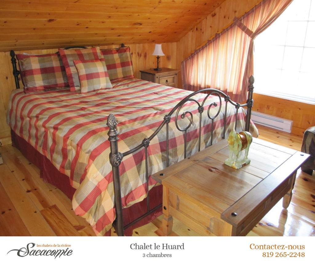 Villa Chalets De La Riviere Sacacomie Saint-Alexis-des-Monts Exterior foto