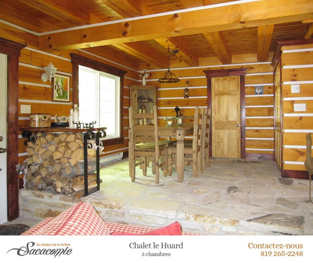 Villa Chalets De La Riviere Sacacomie Saint-Alexis-des-Monts Exterior foto