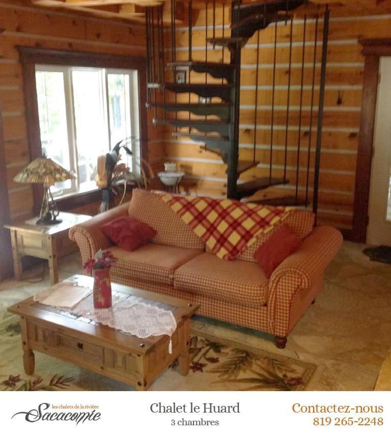 Villa Chalets De La Riviere Sacacomie Saint-Alexis-des-Monts Exterior foto