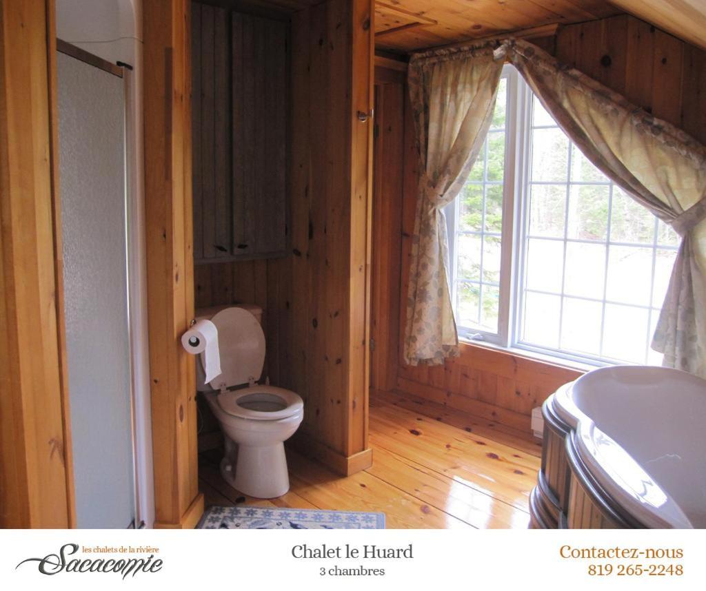 Villa Chalets De La Riviere Sacacomie Saint-Alexis-des-Monts Exterior foto