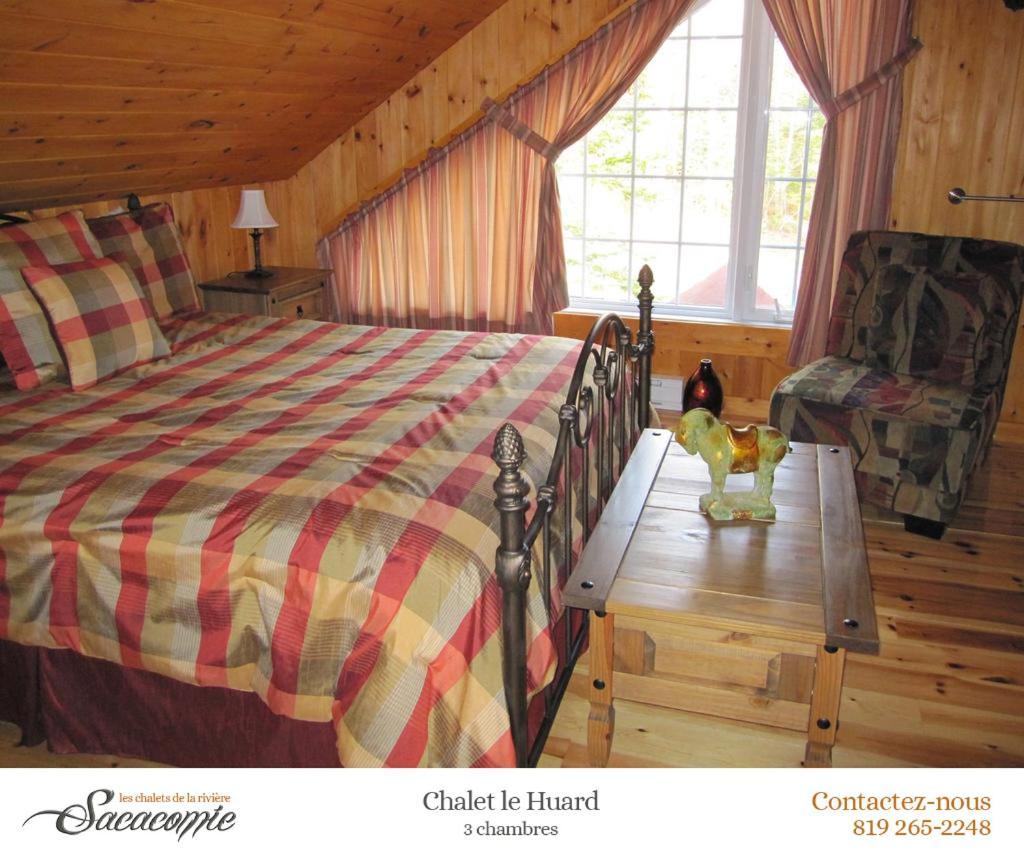 Villa Chalets De La Riviere Sacacomie Saint-Alexis-des-Monts Exterior foto